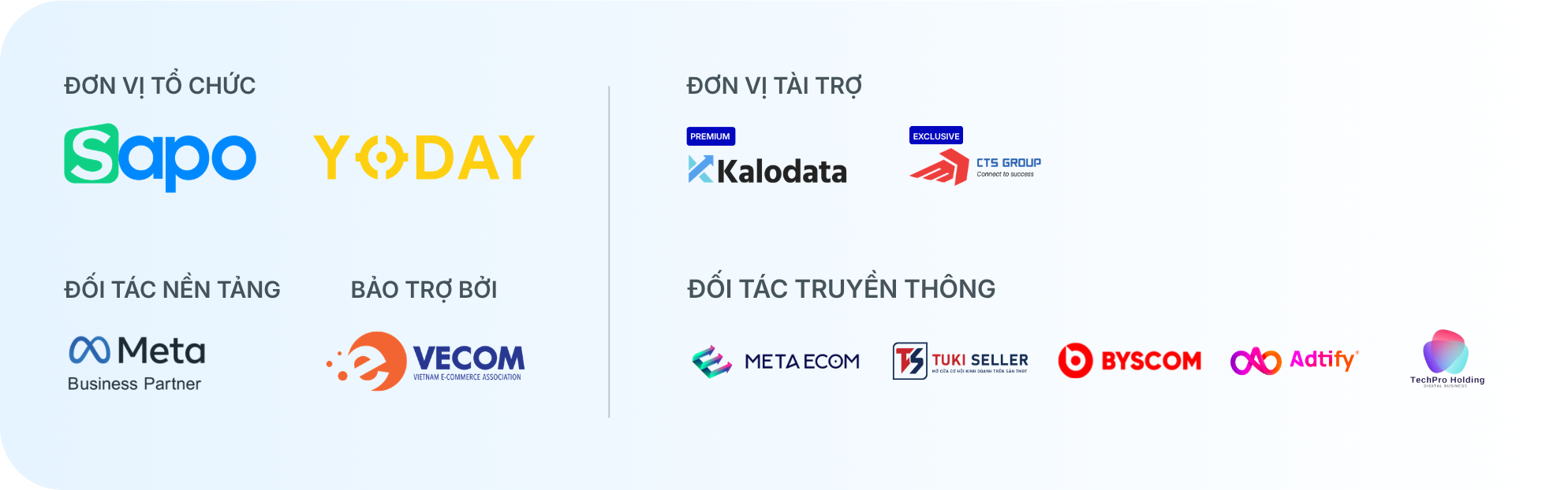 Đơn vị tổ chức và đối tác